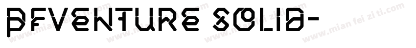 PFVenture solid字体转换